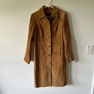 Express Tan Leather Jacket